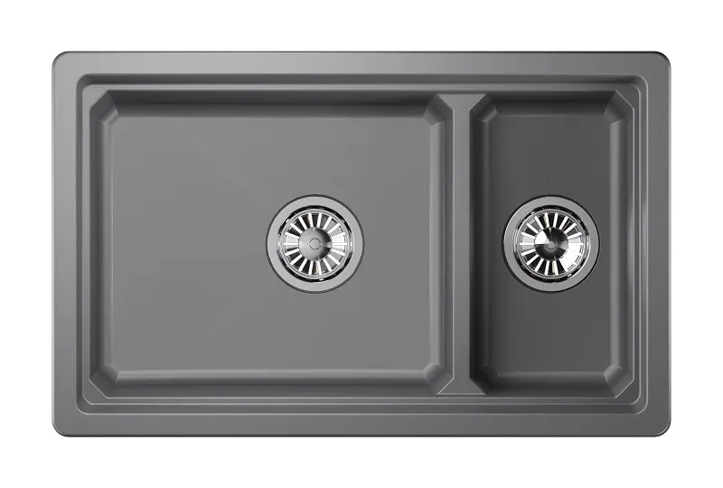 Мойка для кухни Granula Kitchen Space 7304U алюминиум, 73х45,5 см, прямоугольная