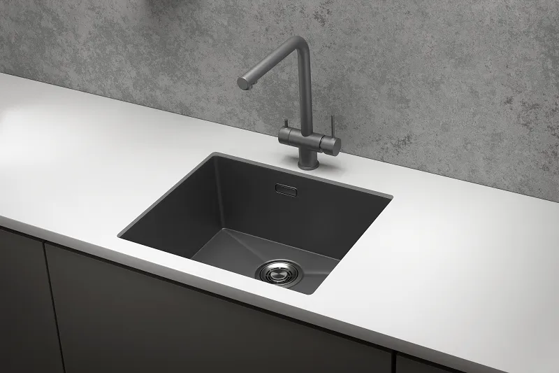 Мойка для кухни Granula 5445U графит матовый, 54х45 см, прямоугольная