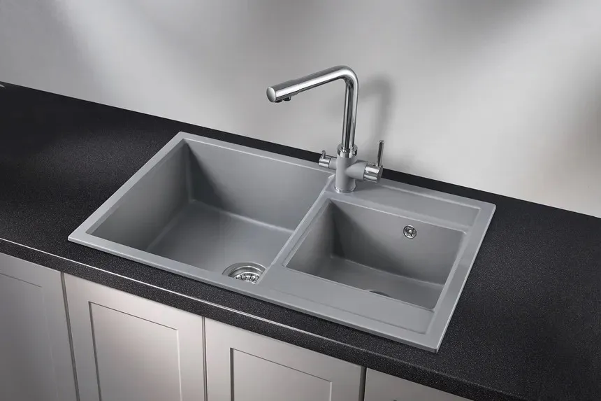 Мойка для кухни Granula 8201 алюминиум, 82х50 см, прямоугольная