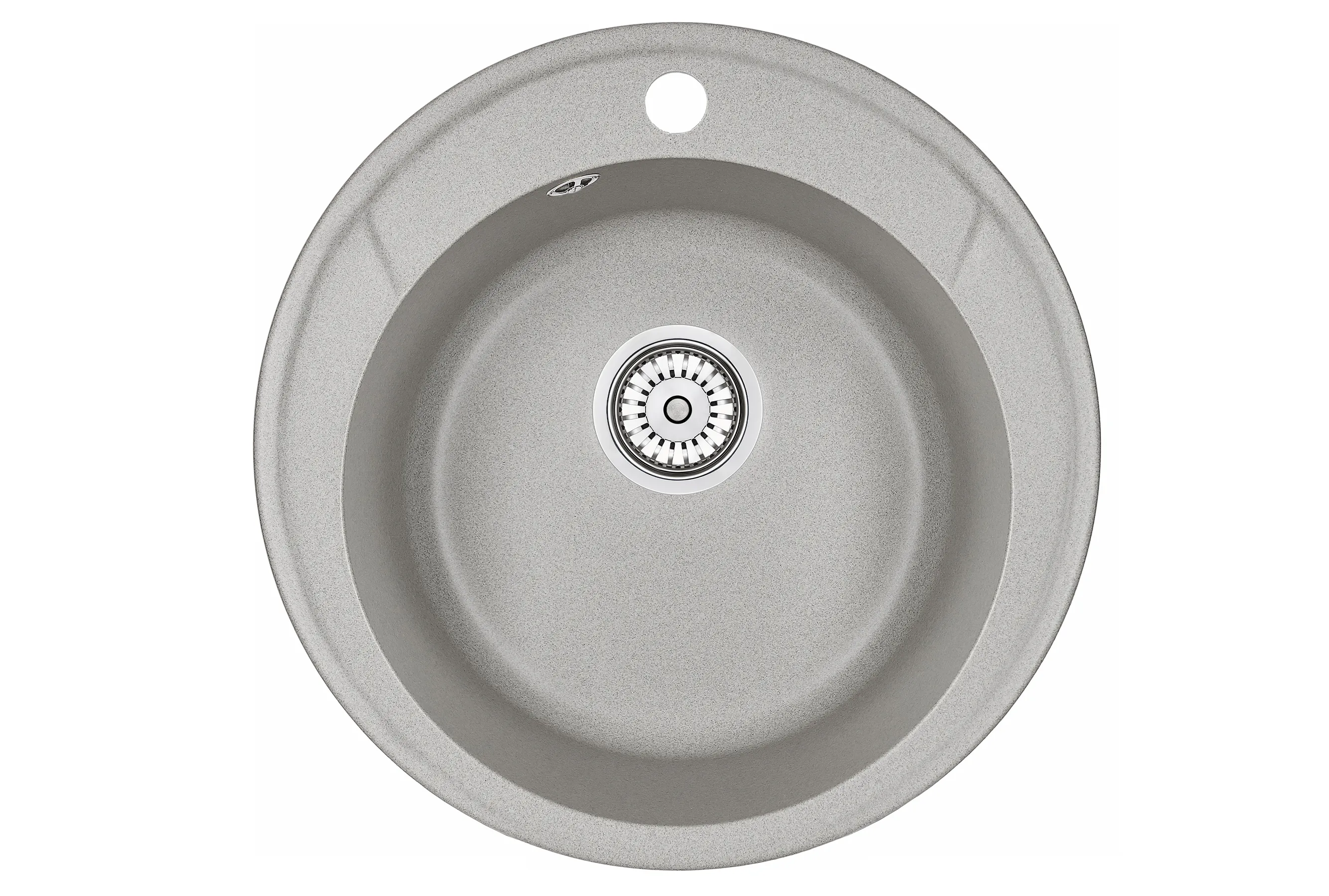 Мойка для кухни Granula Standart 4802 базальт, D48 см, круглая